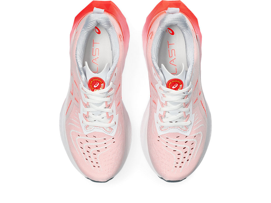 (WMNS) ASICS Novablast 4 'White Sunrise Red' 1012B650-100