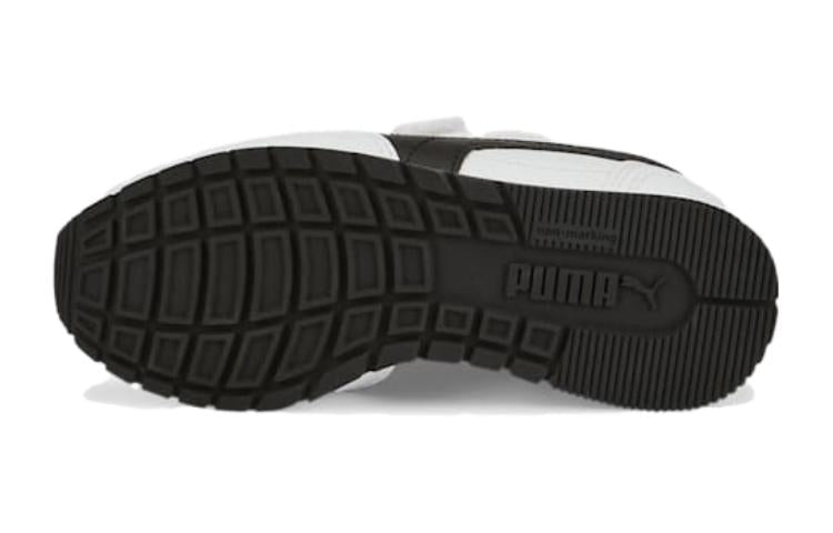 (PS) PUMA ST Runner v3 Leather Shoes 'White Black' 384905-07
