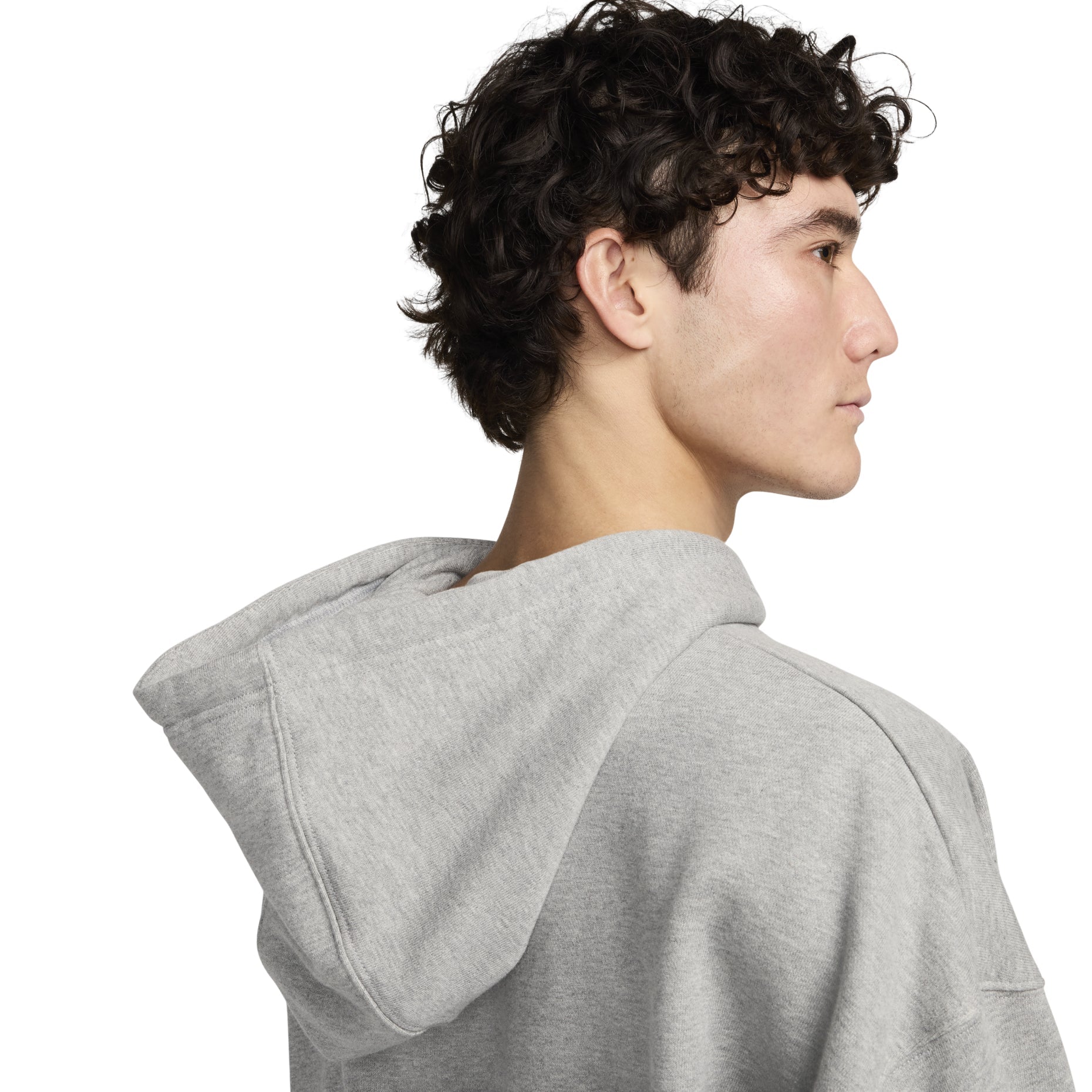 Nike Club FT Oversized Po Hoodie 'Grey' HJ1817-063