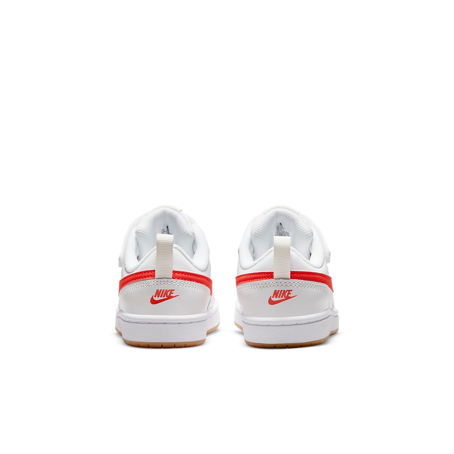 (PS) Nike Court Borough Low 2 'White Orange' BQ5451-114