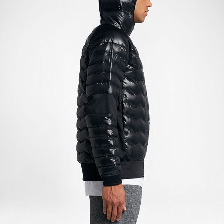 Air Jordan protection against cold Stay Warm hooded down Jacket 807948-010