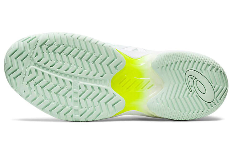 (WMNS) ASICS Court Speed FF L.E. 'White Green' 1042A106-300