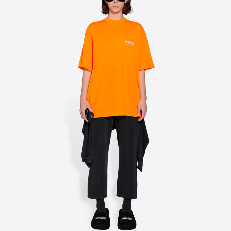 Balenciaga FW21 Political Campaign Orange 641655TKVE87073