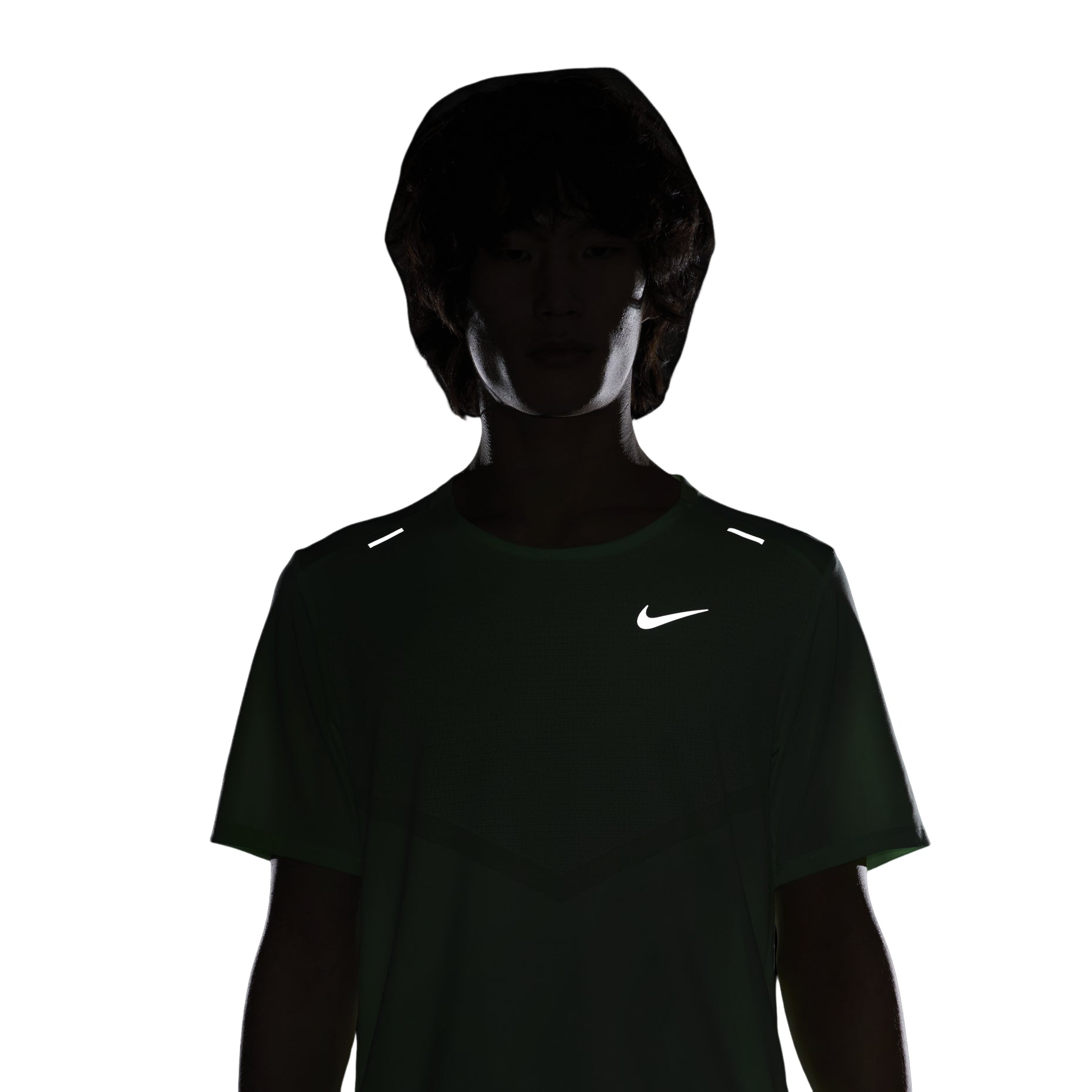 Nike Dri-FIT Rise 365 Running T-Shirt Asia Sizing 'Light Green' CZ9185-376