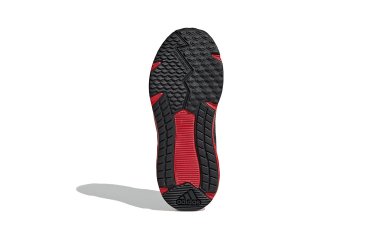 (GS) adidas FortaFaito EL K 'Black Red' EE7307