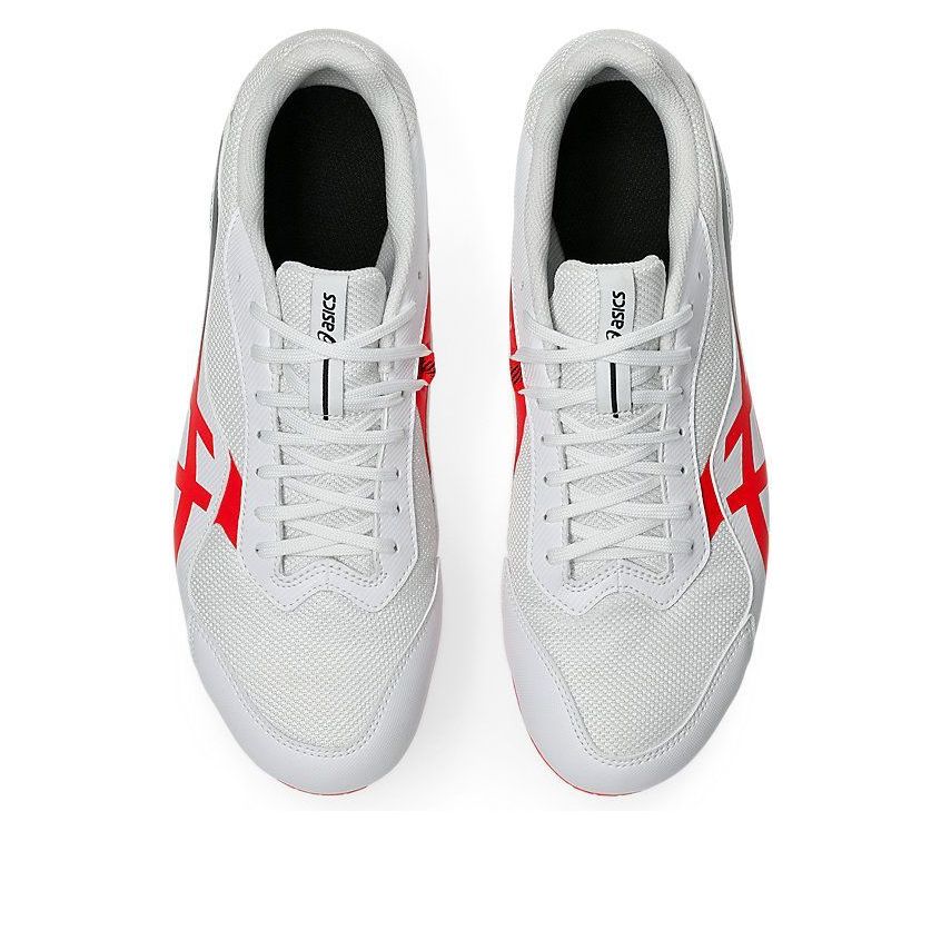 ASICS Effort 14 Track Fields Spike 'White Red' 1093A264-100