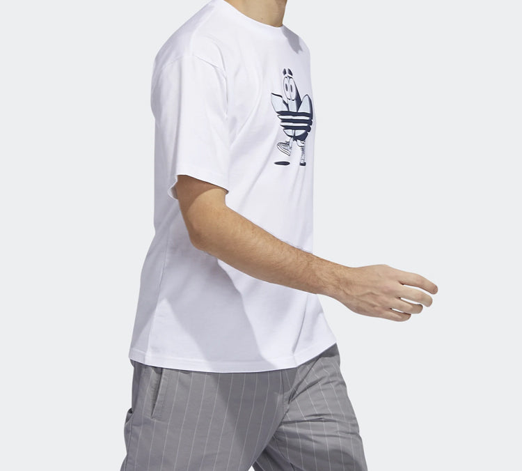 adidas originals Buddy Tee Cartoon Sports Short Sleeve White GJ2685