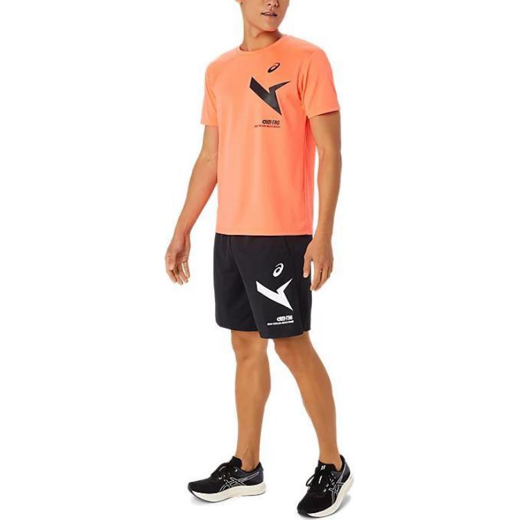 Asics A-I-M Dry Short Sleeve T-Shirt 'Flash Coral' 2031E555-700