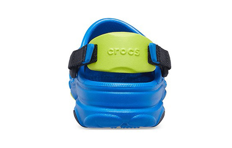 (PS) Crocs Flat Heel Blue Sandals 207011-4JL