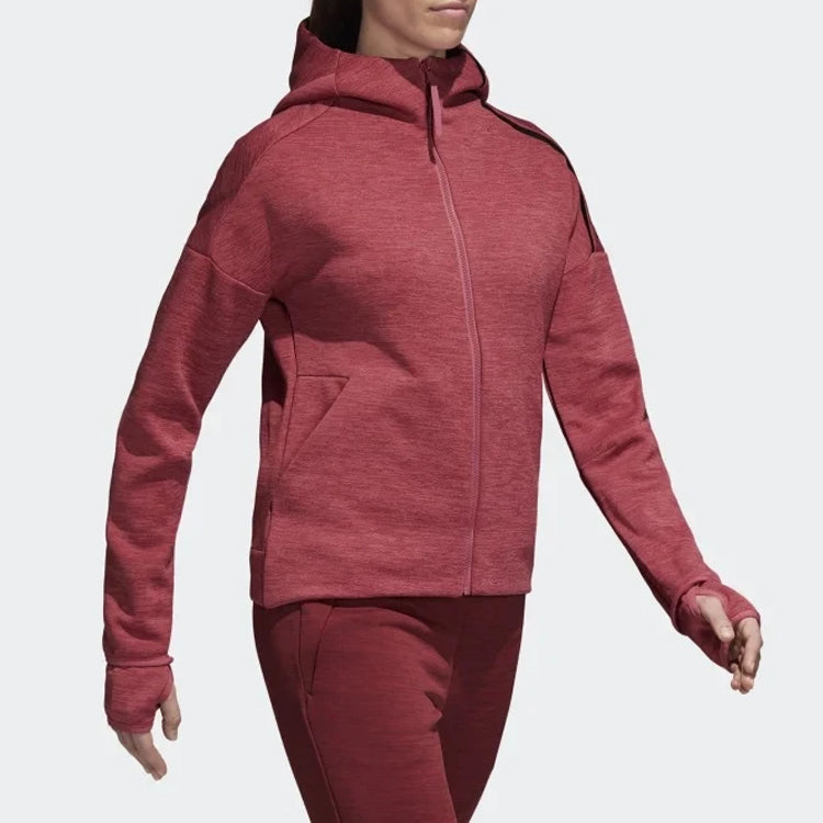 (WMNS) adidas Sports Knitting Jacket Purple CW5745