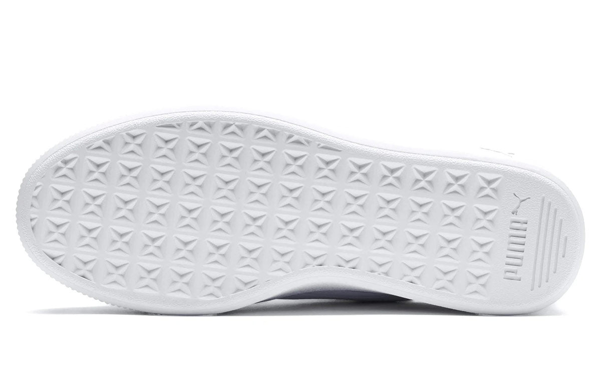 (WMNS) PUMA Vikky Stacked Ribbon Core White Board Shoes 369112-02