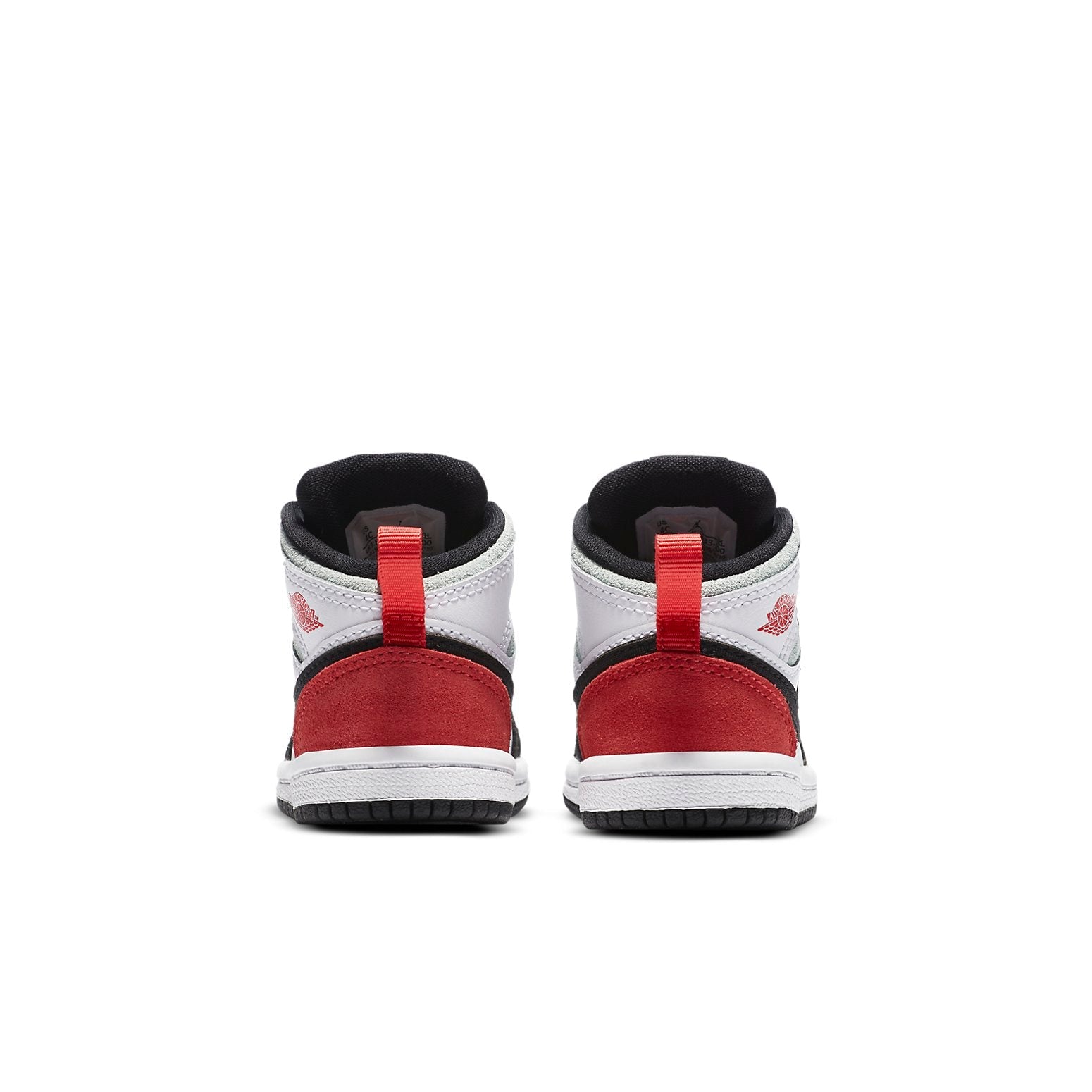 (TD) Air Jordan 1 Mid SE 'Red Black Toe' BQ6933-100