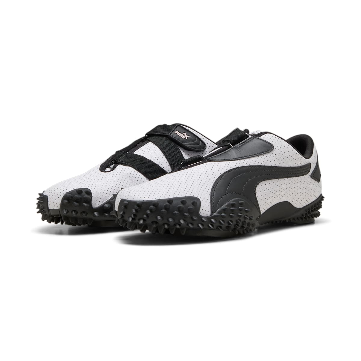 PUMA Mostro Perforated Leather 'White Black' 397331-01