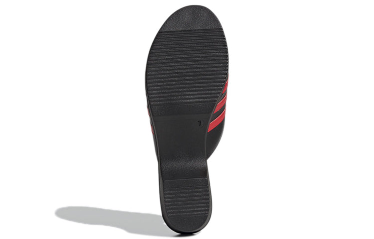 (WMNS) adidas Lotta Volkova x Trefoil Logo Mule 'Black Red' FX8460