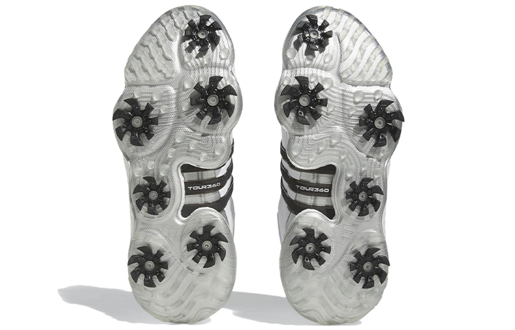 adidas Tour360 22 BOOST Golf Shoes 'Cloud White Black Silver Metallic' GY9808