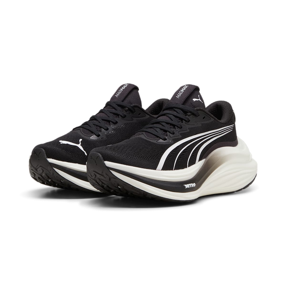 (WMNS) PUMA MagMax Nitro 'Black White' 310089-01
