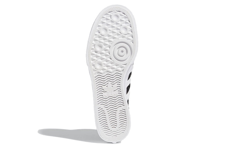(WMNS) adidas Nizza Platform Mid 'Core Black White' FY2783