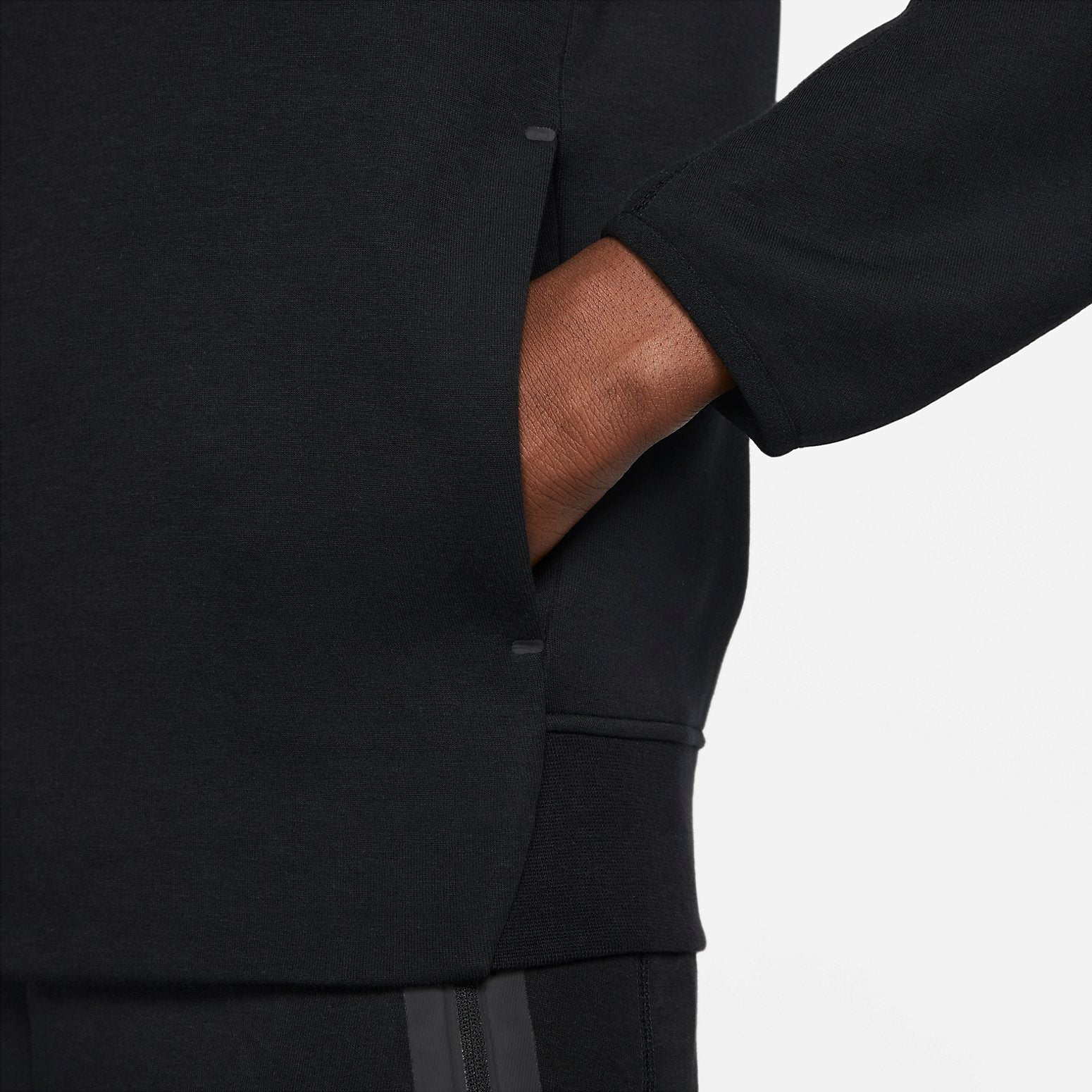 Nike Sportwear Tech Fleece Hoodie Asia Sizing 'Black' FB8017-010