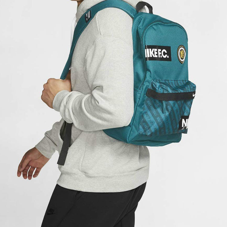 Nike FC Football Backpack 'Geode Teal Black White' BA6159-381