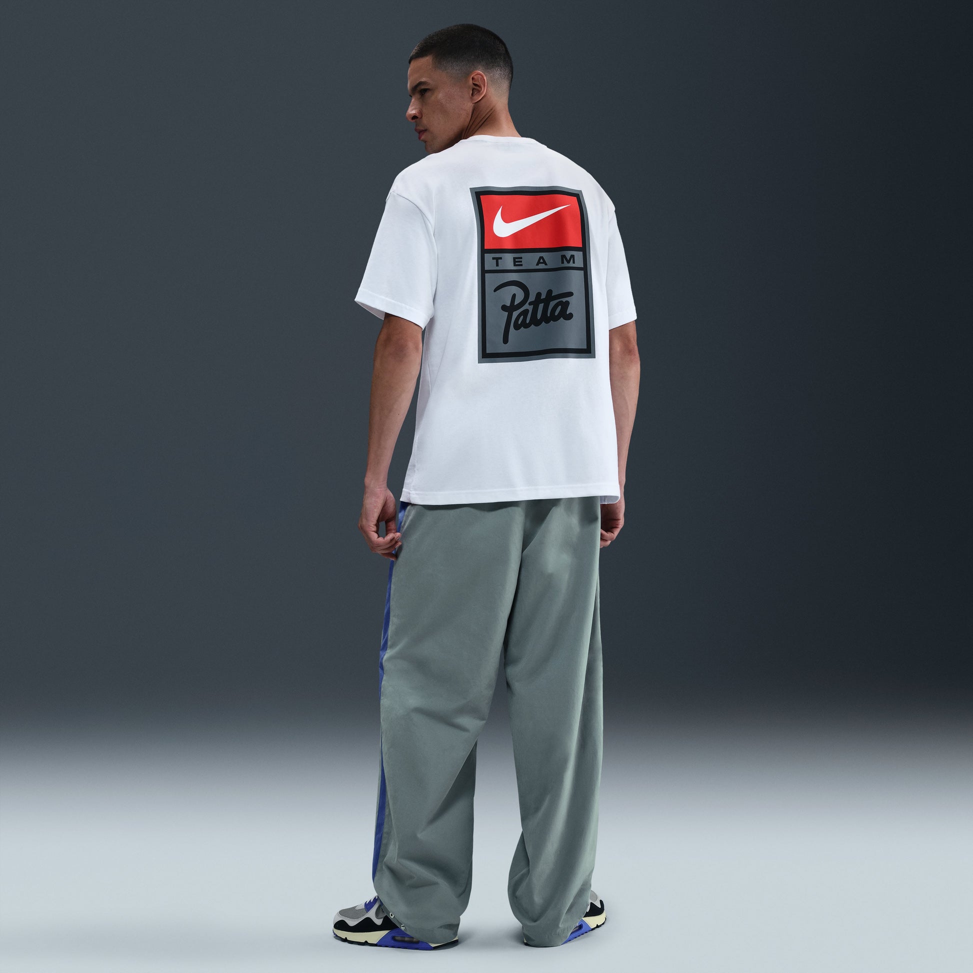 Nike x Patta Track Pants 'Grey Blue' HJ0737-073