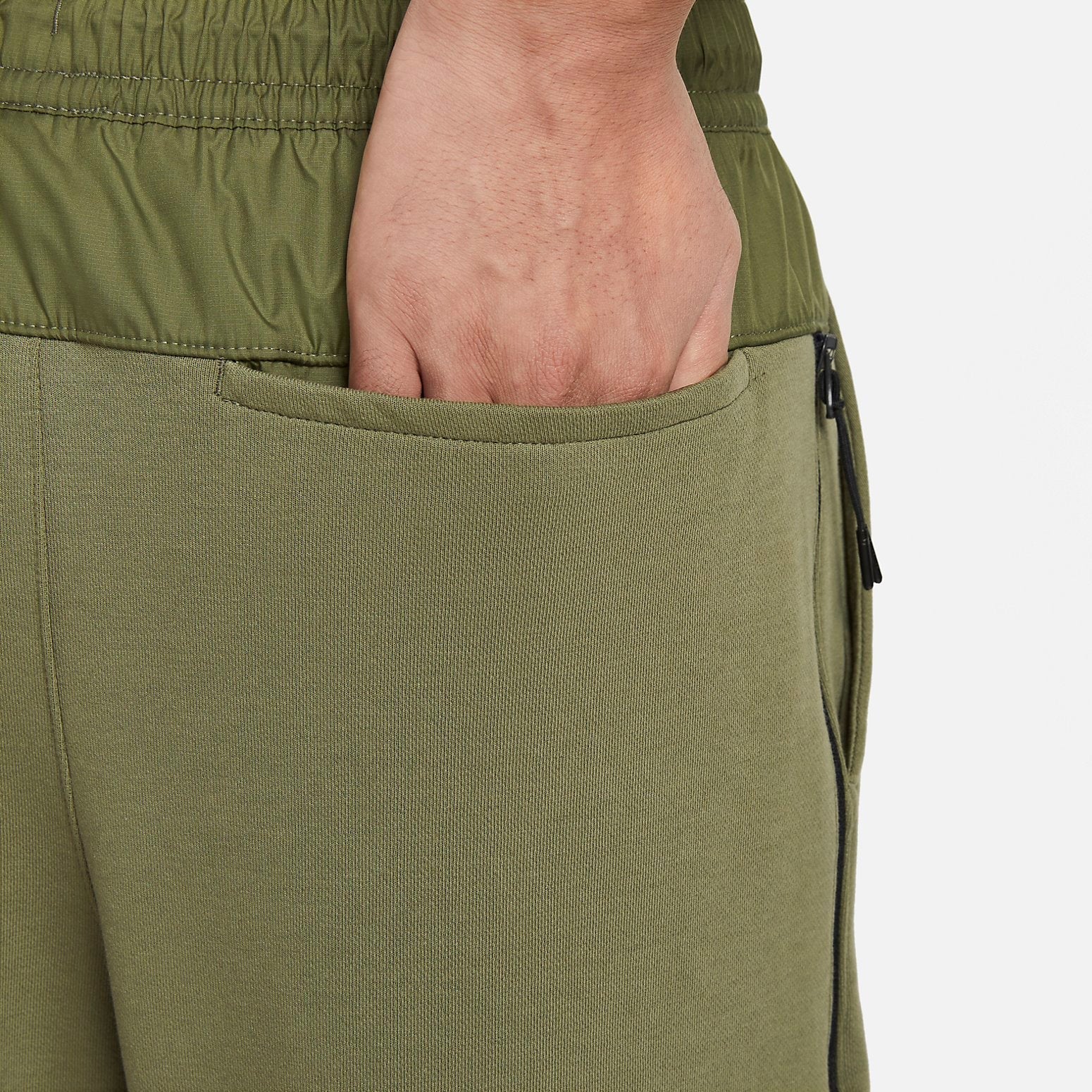 Nike Sportswear Tech Woven Lined Commuter Pants 'Olive Green' DD7013-222