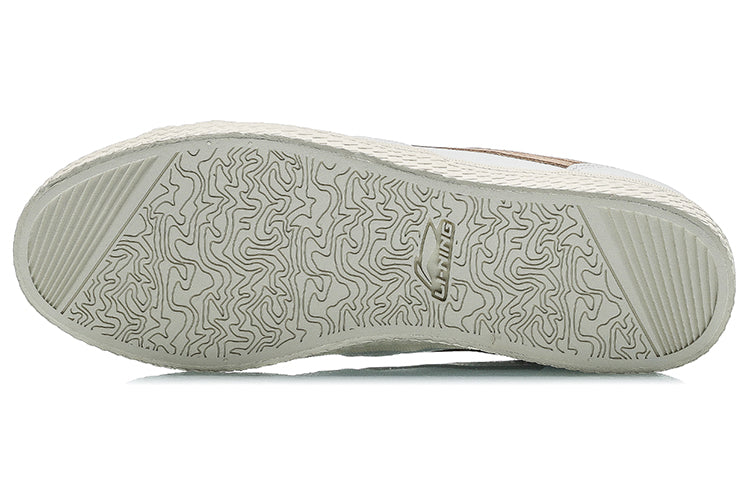 Li-Ning Wave Vintage 2020 Paris Fashion Week 'White Beige' AGCP315-4