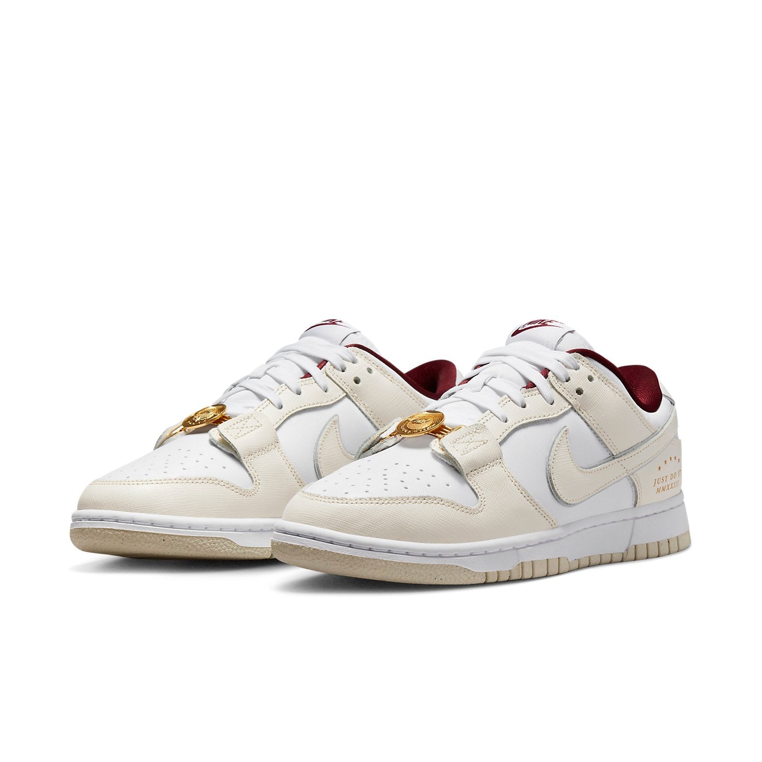 (WMNS) Nike Dunk Low SE Just Do It 'White Phantom' DV1160-100