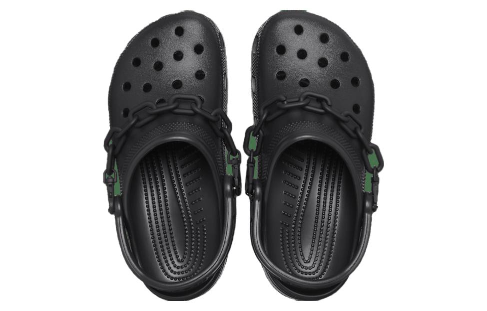 Crocs Classic Chain Clogs 'Black' 209019-001