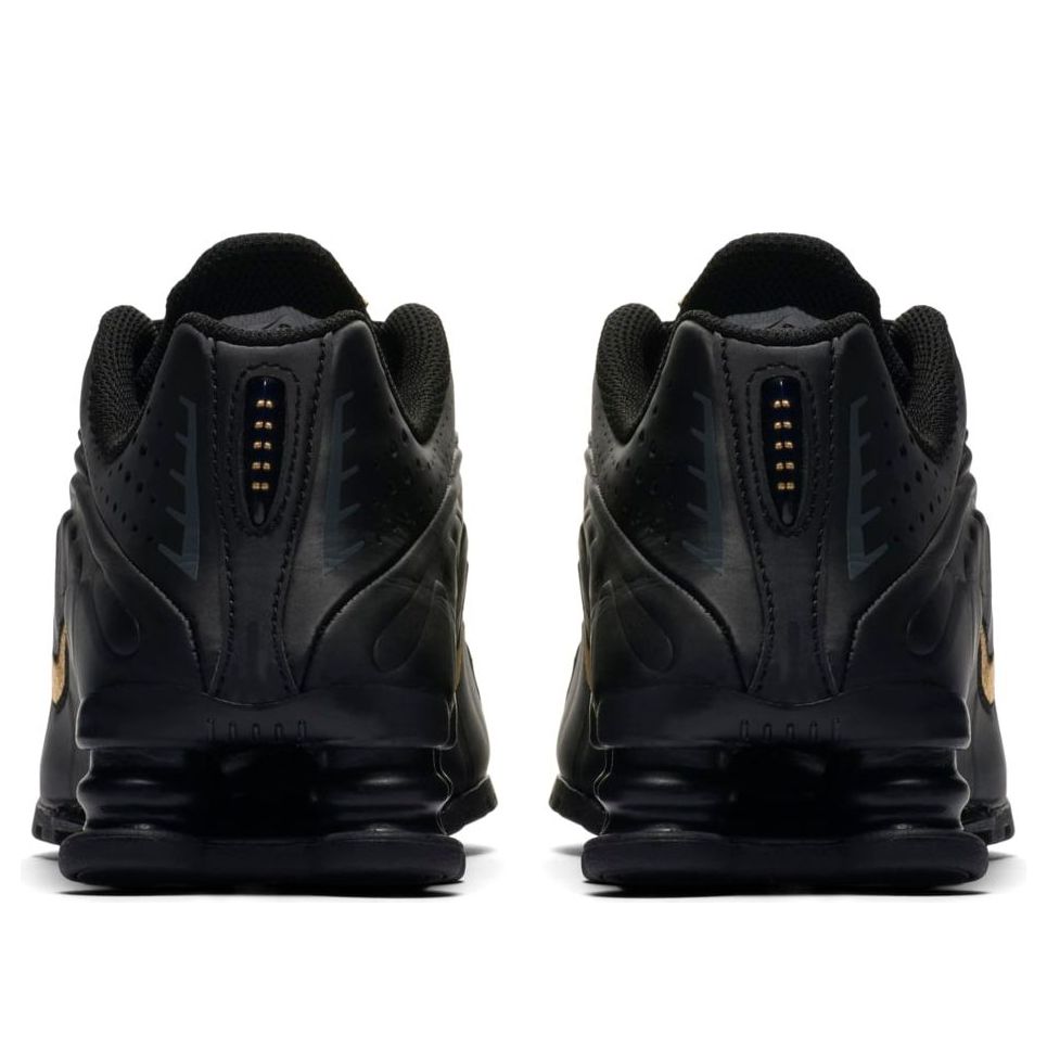 (GS) Nike Shox R4 'Black Metallic Gold' BQ4000-004