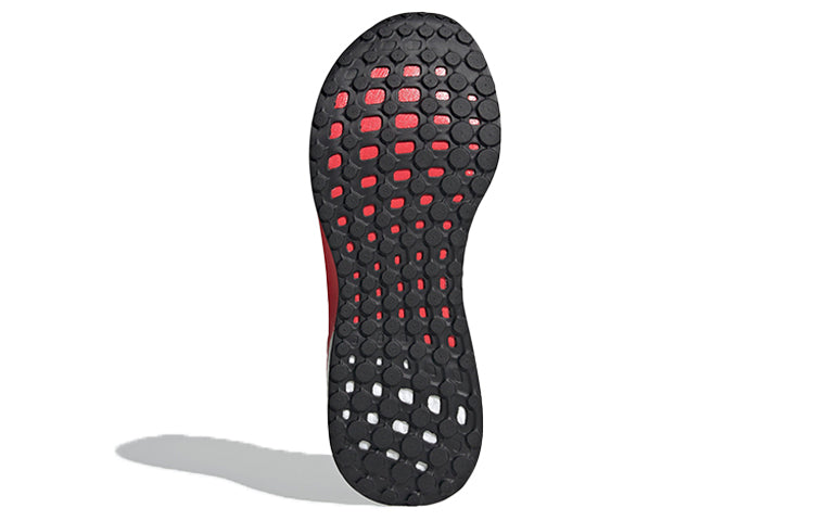 (WMNS) adidas Astrarun Grey/Black/Red FX0499