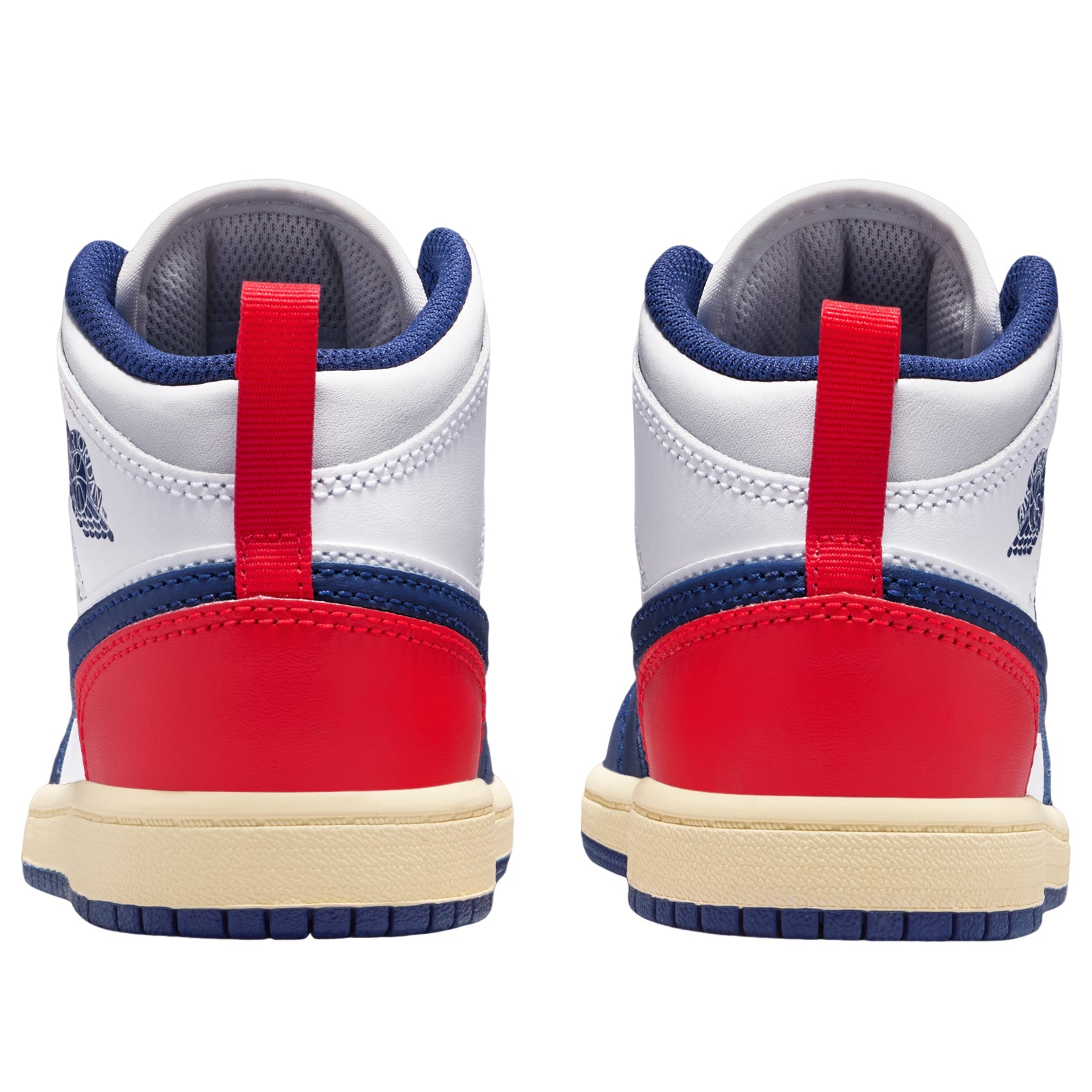 (PS) Air Jordan 1 Mid 'University Red Deep Royal Blue' DQ8424-102