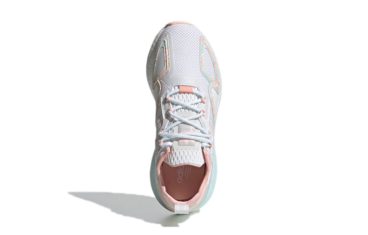 (GS) adidas ZX 2K Boost 'White Haze Coral' GZ7456