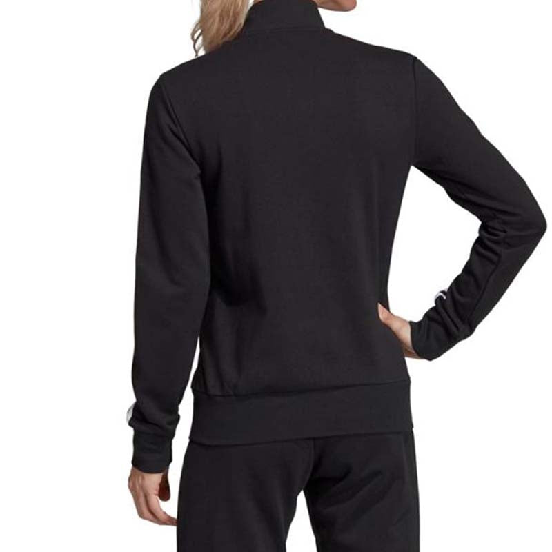 (WMNS) adidas Essentials 3-Stripes Track Jacket Asia Sizing 'Black Whiteb' DP2411