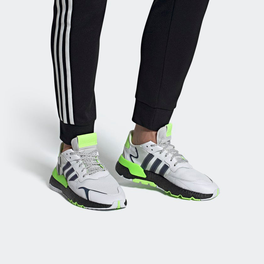 adidas Nite Jogger 'Cloud White Signal Green' EG6749