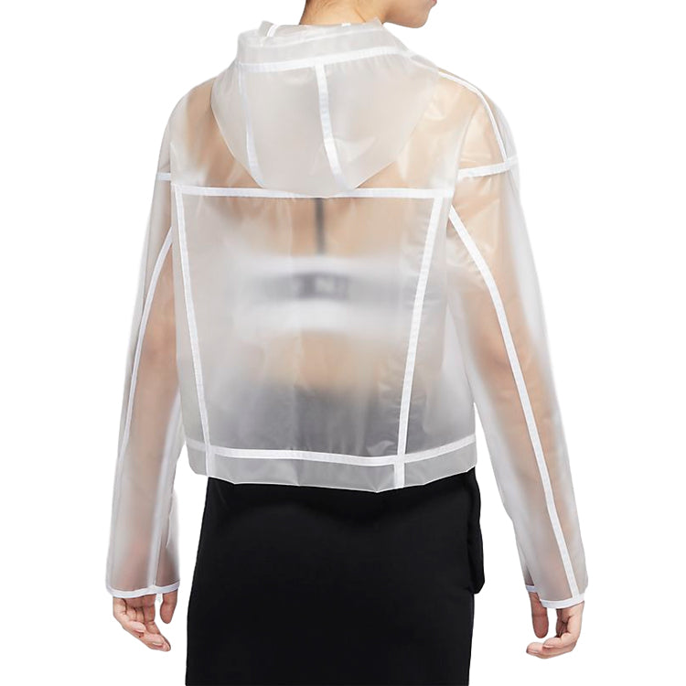 (WMNS) Nike Sportswear Windrunner Jacket 'Transparent White' CU6579-975