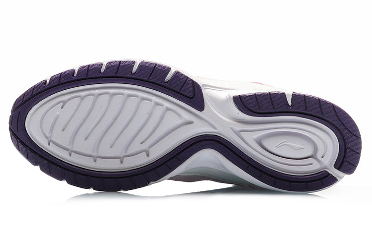 (WMNS) Li-Ning Lightweight Running Shoes 'White Pink Purple' ARBP064-3