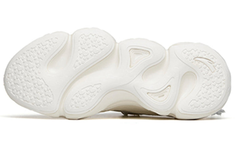 (WMNS) ANTA Life Series Sneakers 'Thick Sole Silver White' 122148895R-1