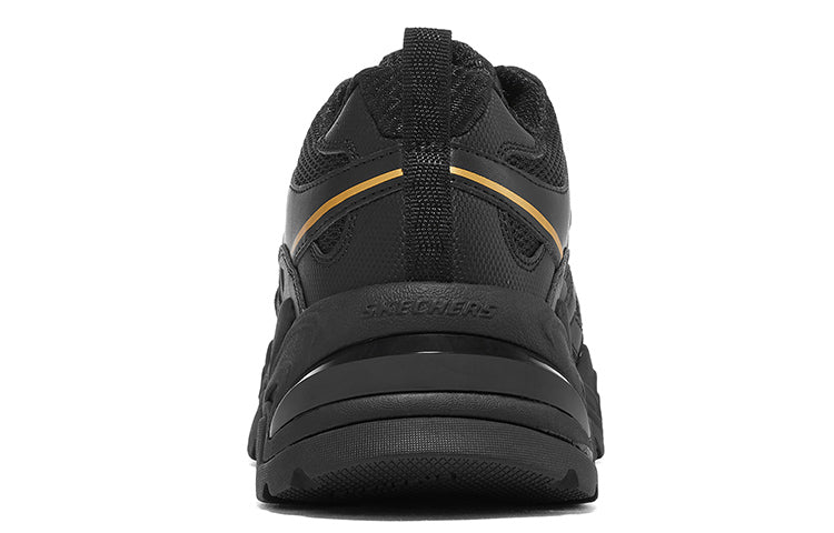 (WMNS) Skechers Stamina V2 'Black Gold' 896047-BBK