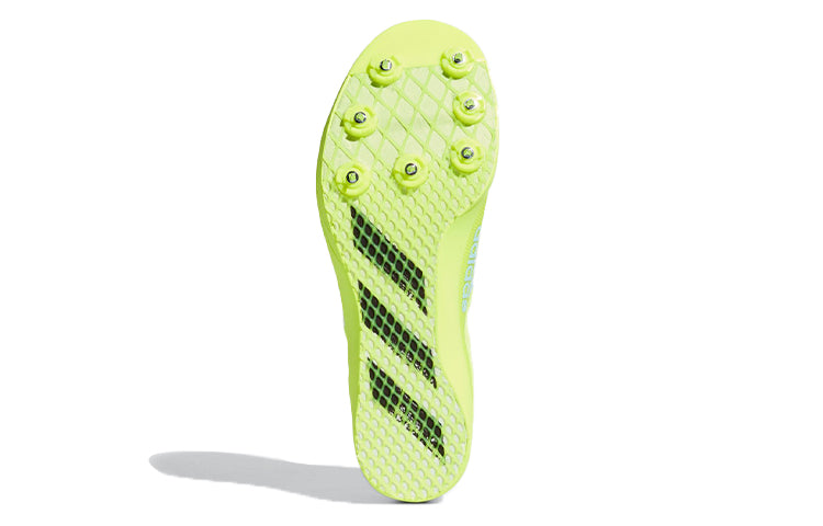 adidas Adizero Long Jump 'Solar Yellow Aqua' FW2243
