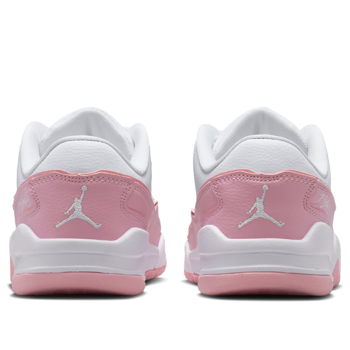 (GS) Air Jordan Flight Court 'White Medium Soft Pink' HF3333-161