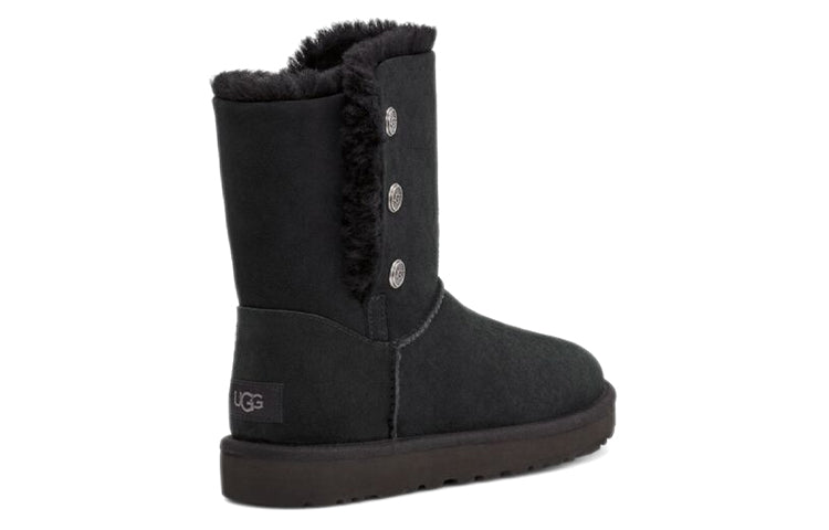 (WMNS) UGG Bailey Snaps 'Black' 1127151-BLK
