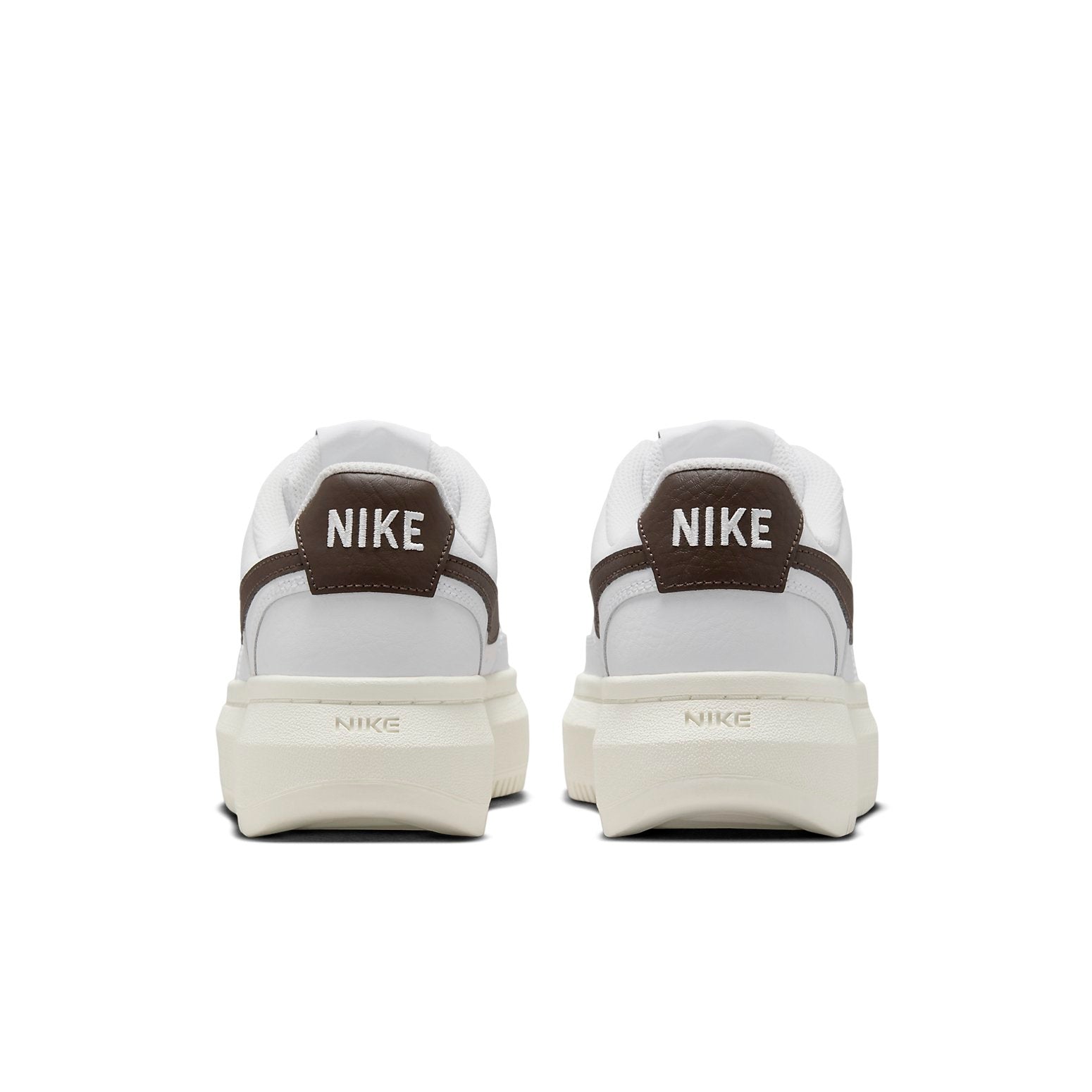 (WMNS) Nike Court Vision Alta 'White Brown' DM0113-103