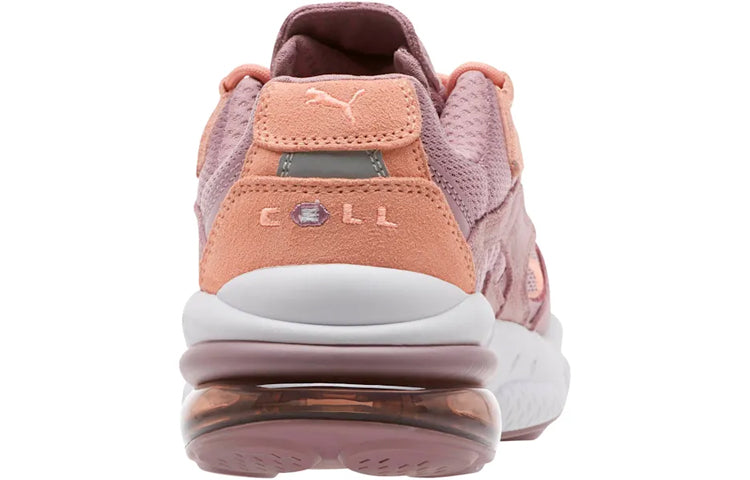 (WMNS) PUMA Unisex Faux Fur Street Style Plain Logo Low-Top Sneakers Pink 370741-07