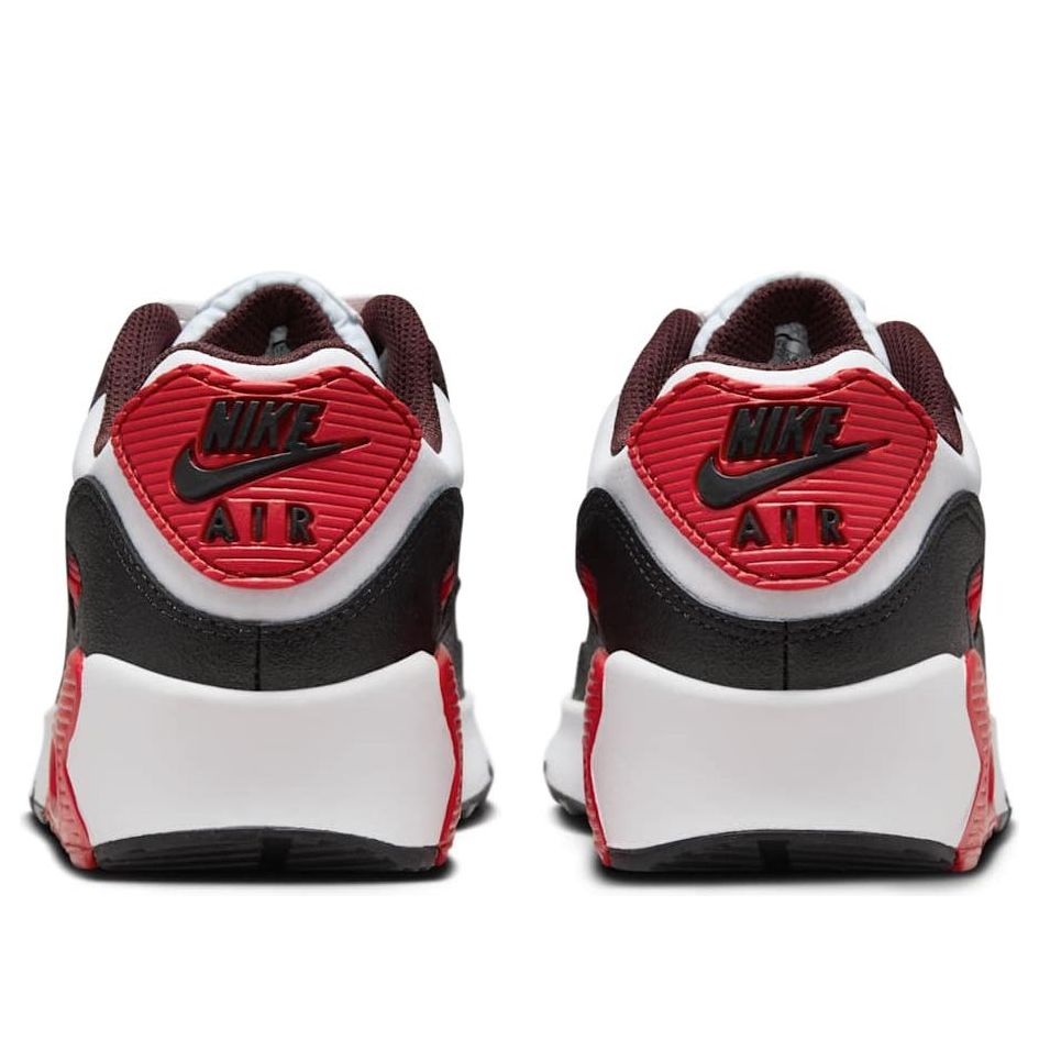 (GS) Nike Air Max 90 'Burgundy Crush Black University Red White' HF6358-600
