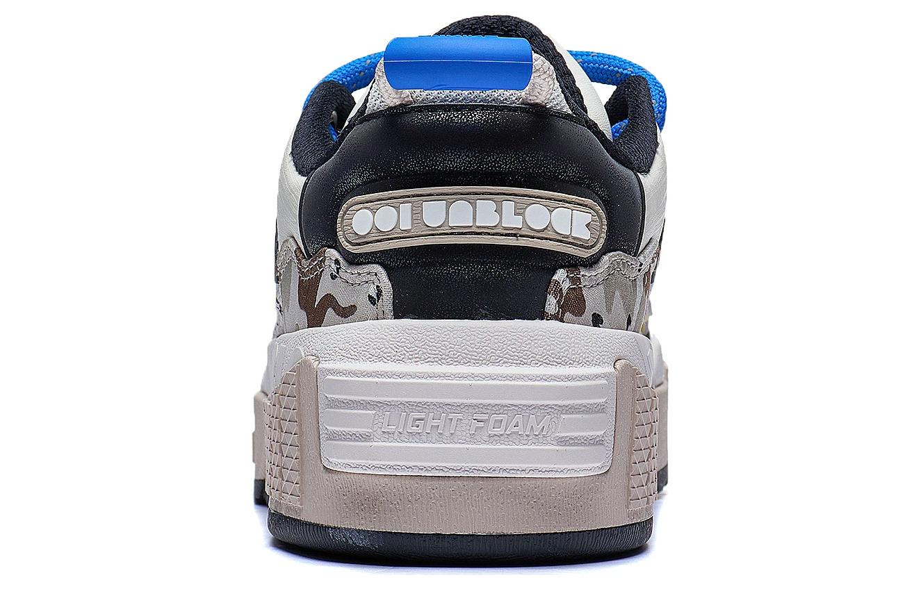 Li-Ning Teens in Times x 001 Unblock 'Beige Dark Blue' AGCT217-3