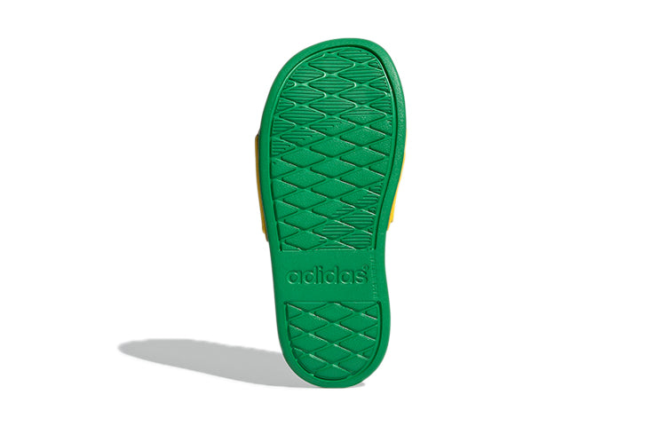 (GS) adidas LEGO x Adilette Slide 'Equipment Yellow Green' GV8233