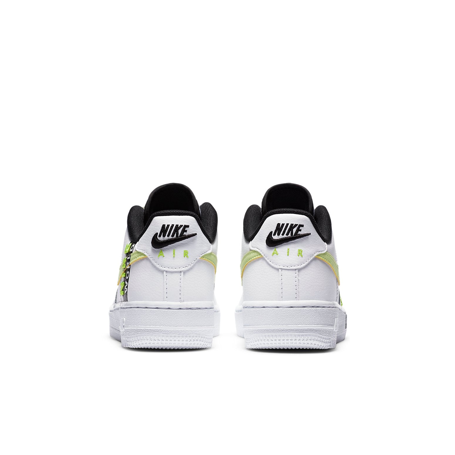 (GS) Nike Air Force 1 LV8 1 'Worldwide Pack - White Barely Volt' CN8536-100