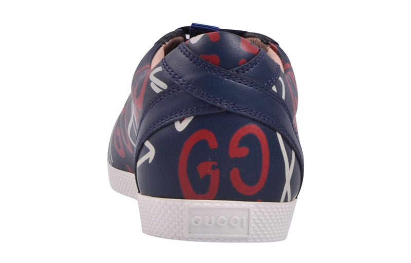 (WMNS) Gucci Apollo Star Leather GG Logo 'Navy' 408527-DSV30-4185