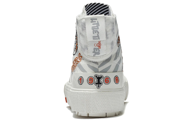 (WMNS) Li-Ning Classic Canvas Hi x Disney Tigger 'White' AGCS334-1