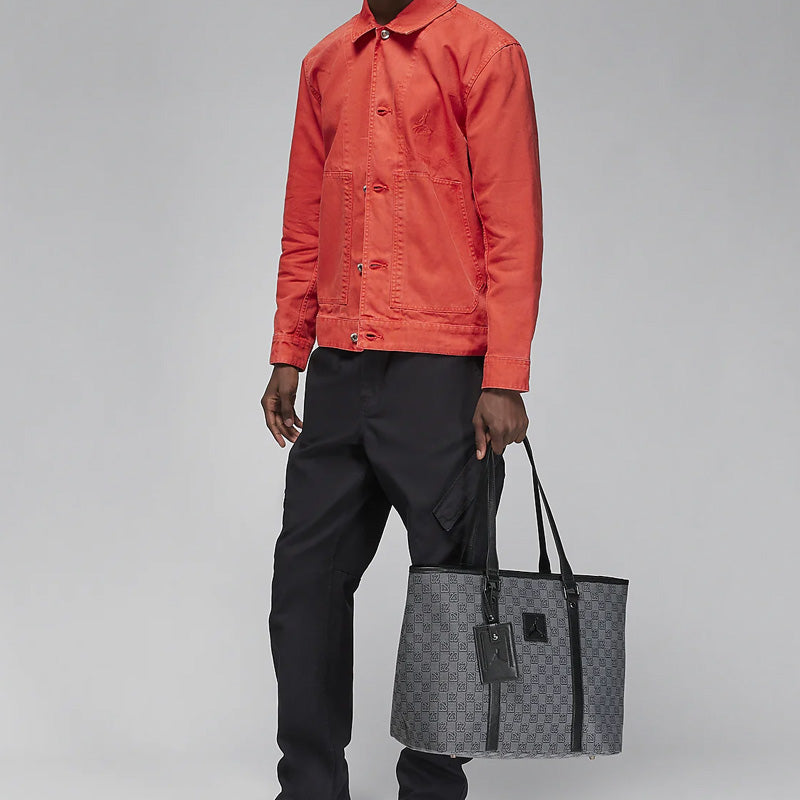 Air Jordan Monogram Tote Bag (32L) 'Grey' HF1890-070